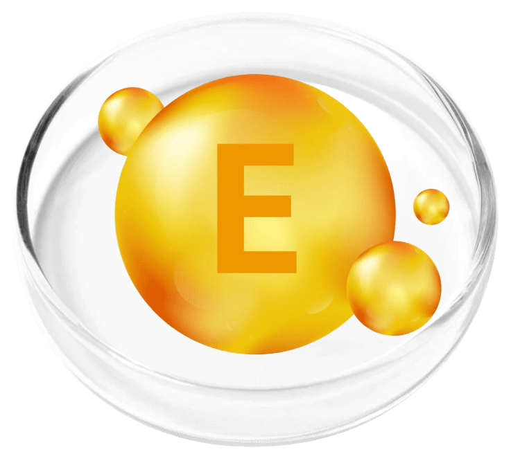 Vitamin E used in the KeraFirm Pro merchant formula presentation