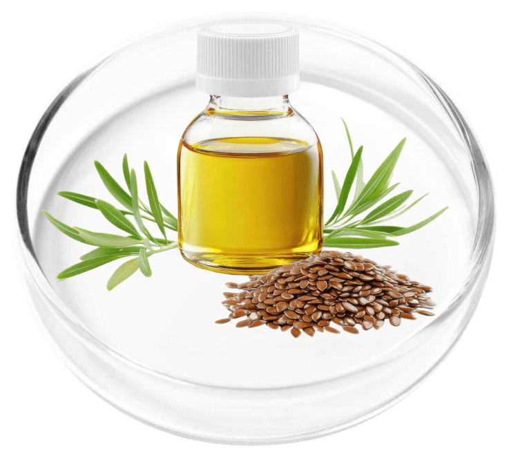 Flaxseed Oil used in the KeraFirm Pro merchant formula presentation